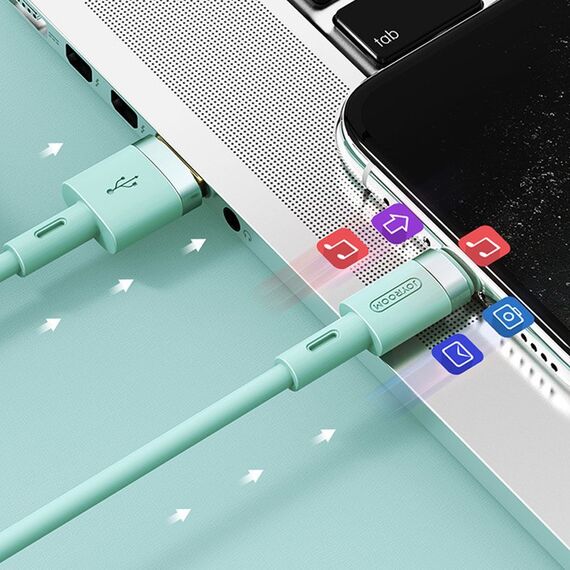 Joyroom USB - Lightning cable 2,4A 1,2 m (S-1224N2 Black) - Cables & Adapters - Cables & Accessories - Techbox