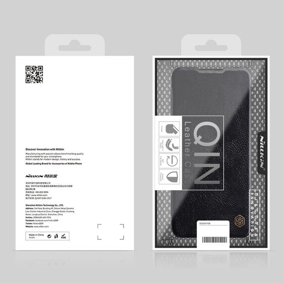 Nillkin Qin leather holster case for Samsung Galaxy A03s red | Techbox