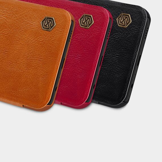 Nillkin Qin leather holster case for Samsung Galaxy A03s red | Techbox