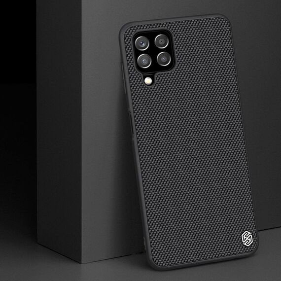 Nillkin Textured Case durable reinforced case with gel frame and nylon back for Samsung Galaxy A22 4G black | Techbox