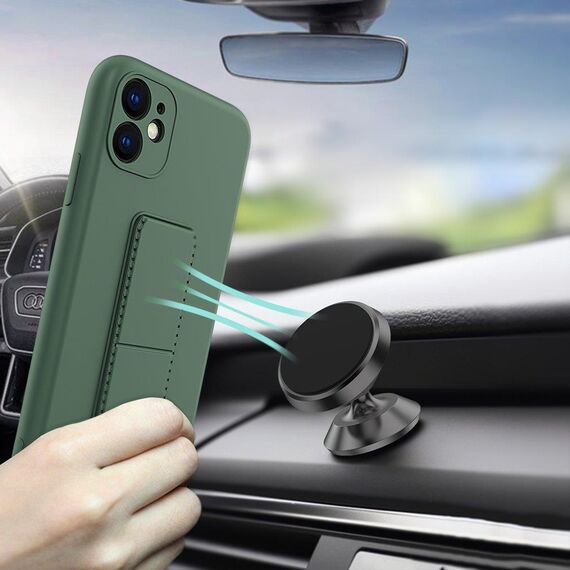 Wozinsky Kickstand Case Silicone Stand Cover for Samsung Galaxy A72 4G Mint | Techbox