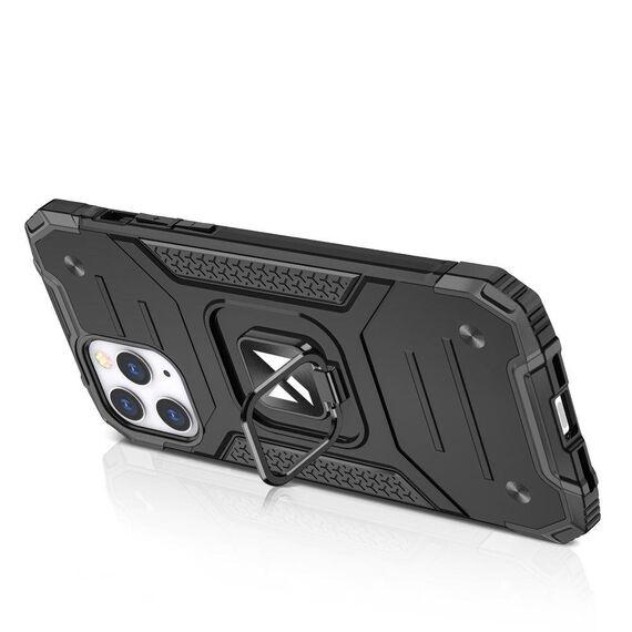Wozinsky Ring Armor Case Kickstand Tough Rugged Cover for iPhone 13 mini blue | Techbox