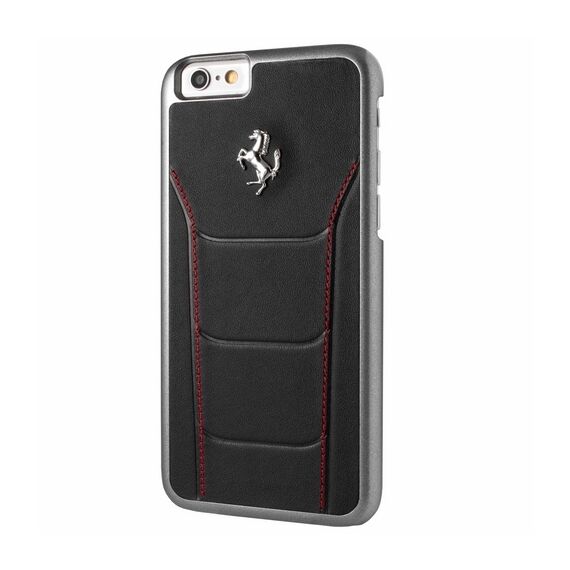 Ferrari Hardcase FESEHCP6BKR iPhone 6/6S 488 black/red stiching | Techbox