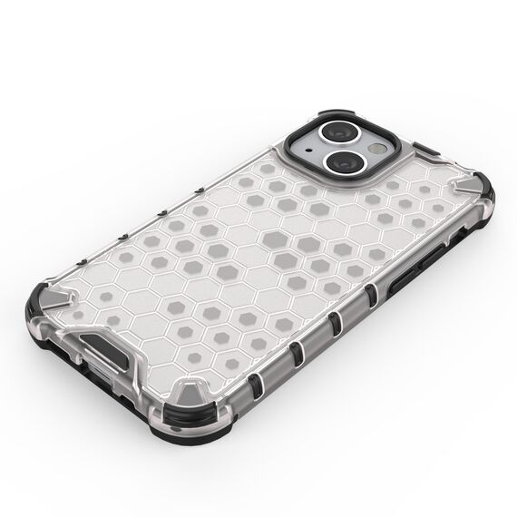Honeycomb Case armor cover with TPU Bumper for iPhone 13 mini black | Techbox
