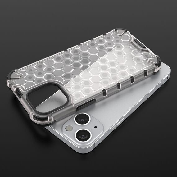 Honeycomb Case armor cover with TPU Bumper for iPhone 13 mini blue | Techbox