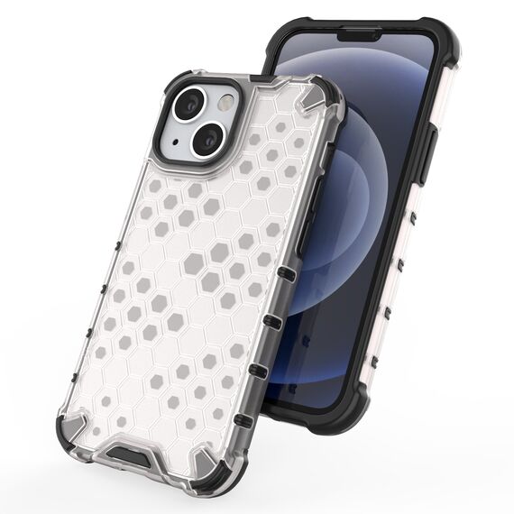 Honeycomb Case armor cover with TPU Bumper for iPhone 13 mini green | Techbox