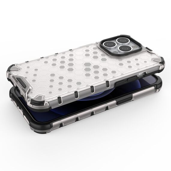 Honeycomb Case armor cover with TPU Bumper for iPhone 13 Pro blue | Techbox