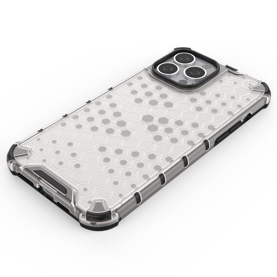 Honeycomb Case armor cover with TPU Bumper for iPhone 13 Pro Max red | Techbox
