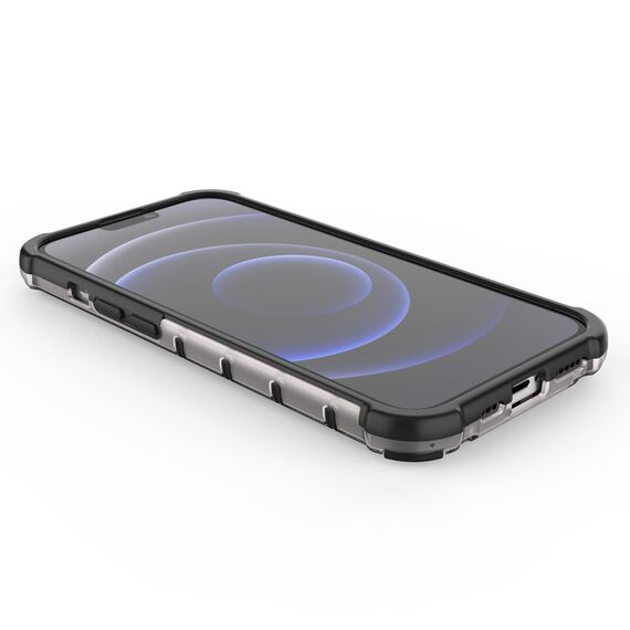 Honeycomb Case armor cover with TPU Bumper for iPhone 13 Pro red | Techbox