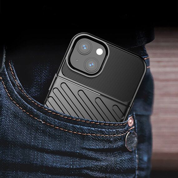 Thunder Case Flexible Tough Rugged Cover TPU Case for iPhone 13 mini blue | Techbox
