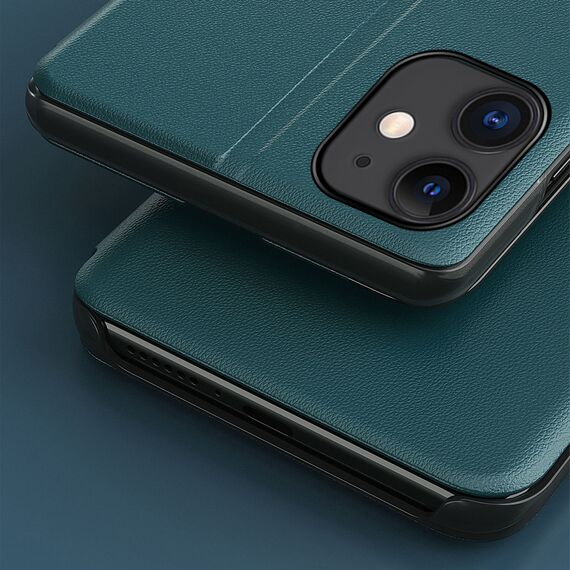 Eco Leather View Case elegant bookcase type case with kickstand for iPhone 13 Pro Max purple - Apple Cases - Cases - Techbox