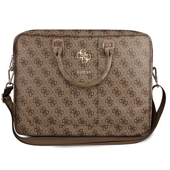 Guess Torba GUCB15G4GFBR 16" brąz/brown 4G Big Logo - Bags & Backpacks - Laptop Accessories - Techbox