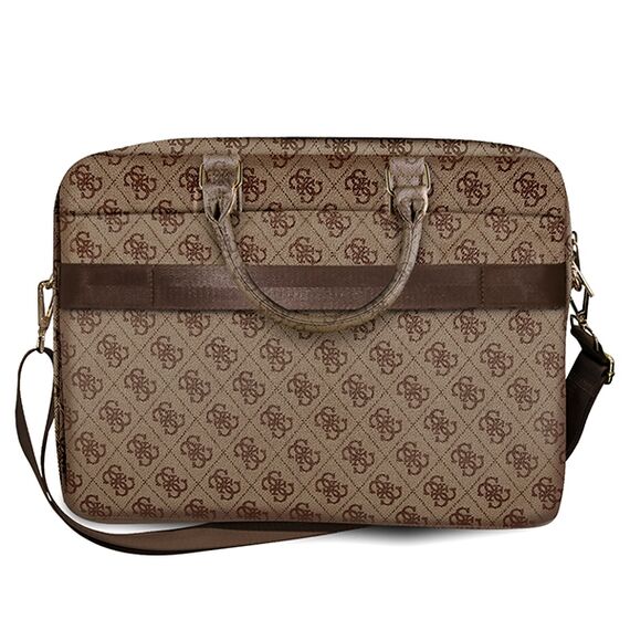 Guess Torba GUCB15G4GFBR 16" brąz/brown 4G Big Logo - Bags & Backpacks - Laptop Accessories - Techbox