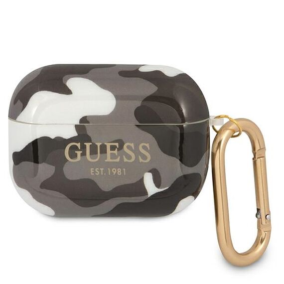 Guess GUAPUCAMG AirPods Pro cover black/black Camo Collection | Techbox