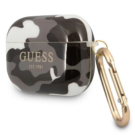 Guess GUAPUCAMG AirPods Pro cover black/black Camo Collection | Techbox
