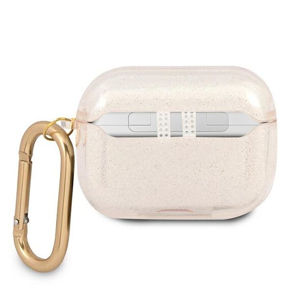 Guess GUAPUCG4GD AirPods Pro cover gold / gold Glitter Collection - Smartphone Accessories - Cables & Accessories - Techbox