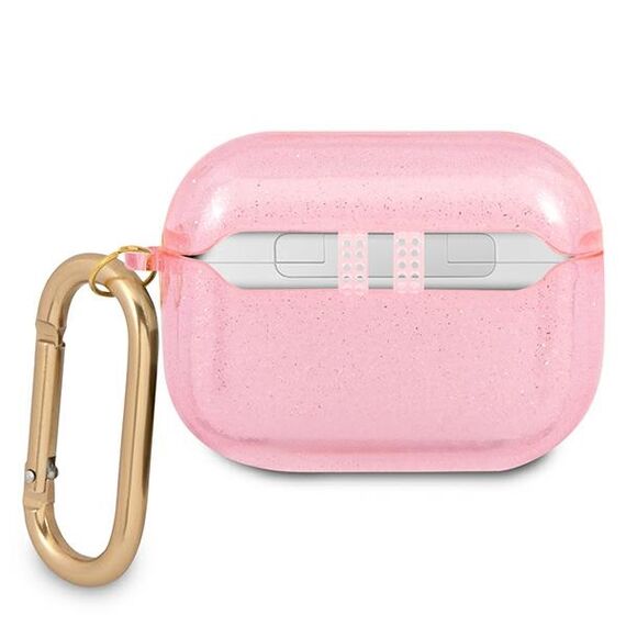 Guess GUAPUCG4GP AirPods Pro cover pink / pink Glitter Collection - Smartphone Accessories - Cables & Accessories - Techbox