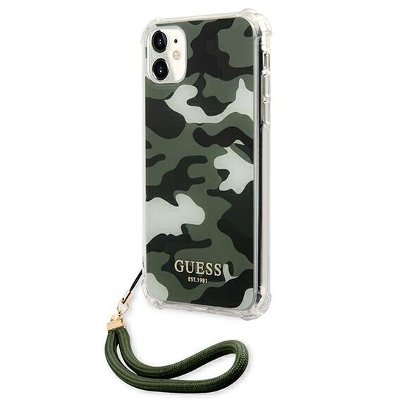 Guess GUHCN61KSARKA iPhone 11 6.1 "green / khaki hardcase Camo Collection - Apple Cases - Cases - Techbox