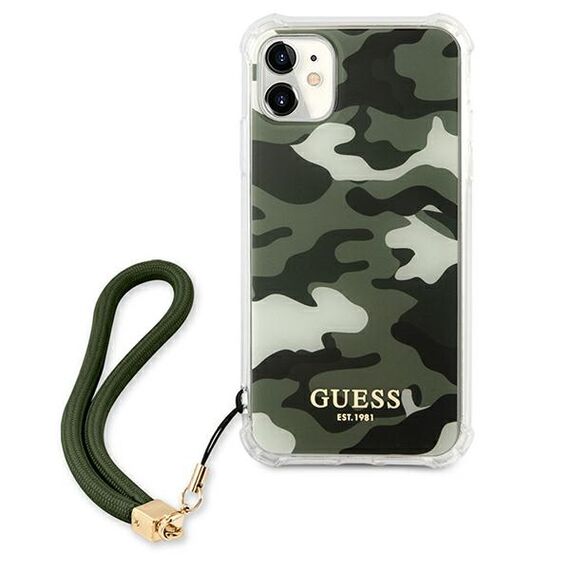 Guess GUHCN61KSARKA iPhone 11 6.1 "green / khaki hardcase Camo Collection - Apple Cases - Cases - Techbox