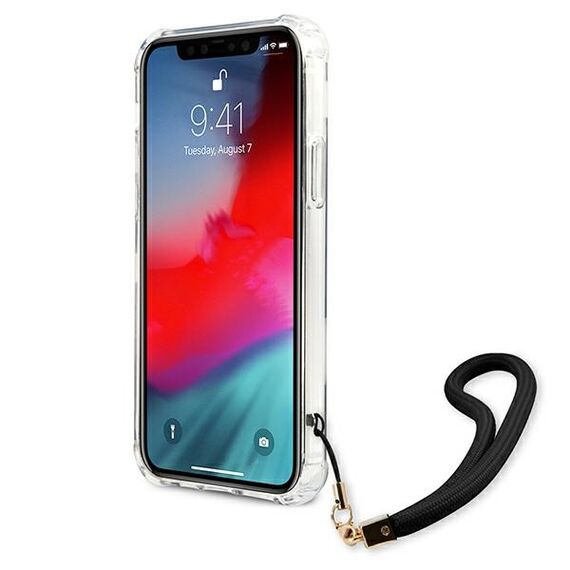 Guess GUHCP12MKSARBK iPhone 12/12 Pro 6.1 "black / black hardcase Camo Collection - Apple Cases - Cases - Techbox