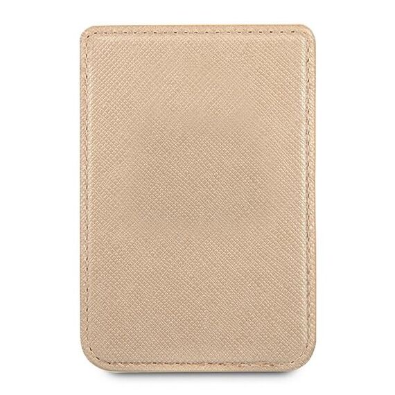 Guess Wallet Card Slot GUWMSSASLGO MagSafe Saffiano zÅ‚oty/gold - Smartphone Accessories - Cables & Accessories - Techbox