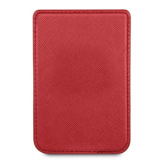 Guess Wallet Card Slot GUWMSSASLRE MagSafe Saffiano red/red | Techbox