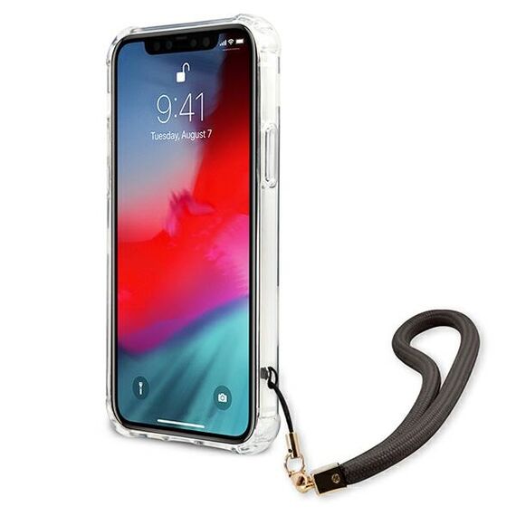 Guess GUHCP12SKSMAGR iPhone 12 mini 5,4 "gray / gray hardcase Marble Collection - Apple Cases - Cases - Techbox