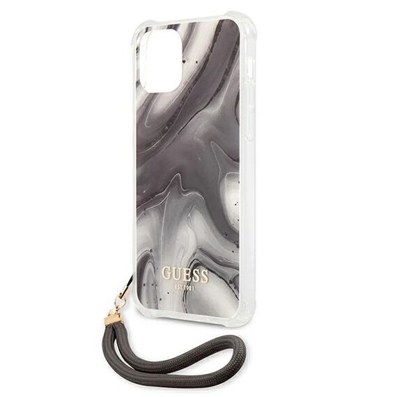 Guess GUHCP12SKSMAGR iPhone 12 mini 5,4 "gray / gray hardcase Marble Collection - Apple Cases - Cases - Techbox