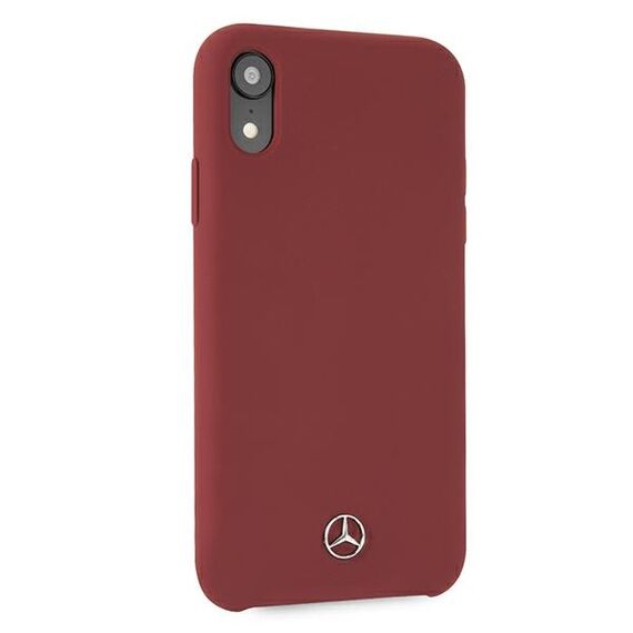 Mercedes MEHCI61SILRE iPhone Xr czerwony/red hardcase Silicone Line | Techbox