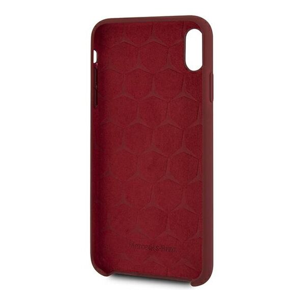 Mercedes MEHCI65SILRE iPhone Xs Max red / red hardcase Silicone Line - Apple Cases - Cases - Techbox