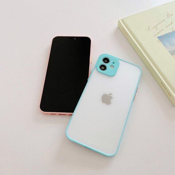 Milky Case silicone flexible translucent case for Samsung Galaxy A42 5G blue - Samsung Cases - Cases - Techbox