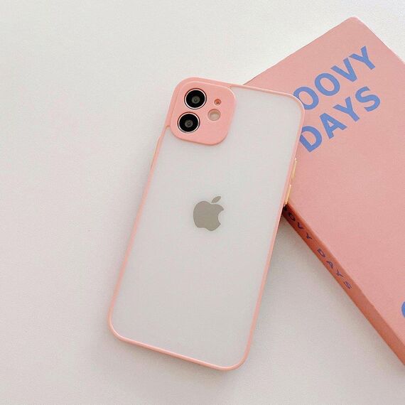 Milky Case silicone flexible translucent case for Samsung Galaxy A72 4G pink | Techbox