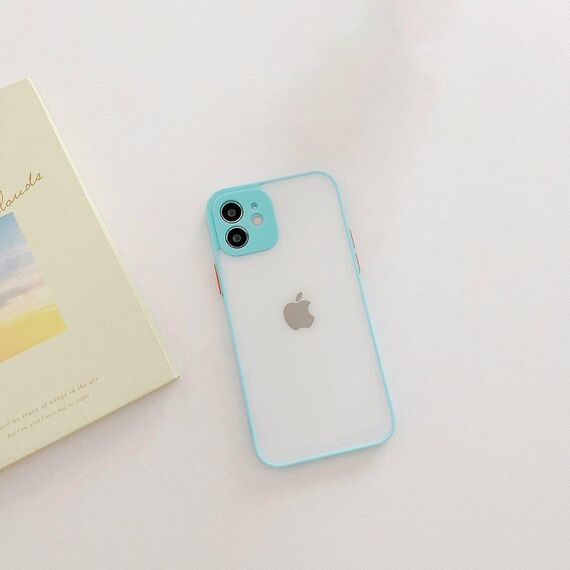 Milky Case silicone flexible translucent case for Xiaomi Redmi 10X 4G / Xiaomi Redmi Note 9 blue - Xiaomi Cases - Cases - Techbox