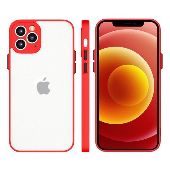 Milky Case silicone flexible translucent case for Xiaomi Redmi Note 10 / Redmi Note 10S red | Techbox