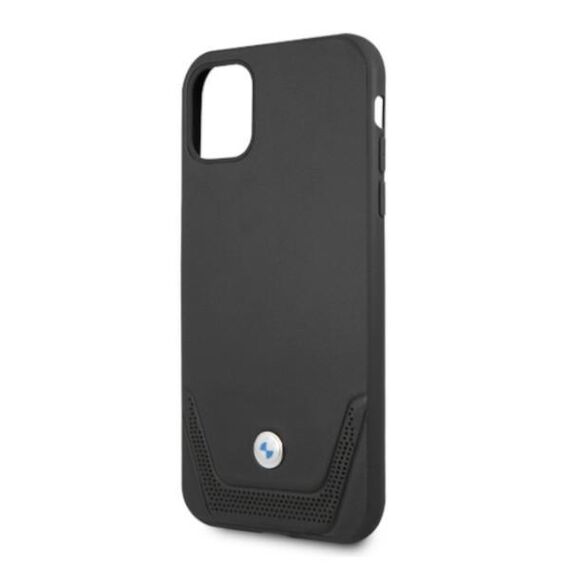 Etui BMW BMHCN61RSWPK iPhone 11 6,1" / Xr czarny/black hardcase Leather Perforate | Techbox
