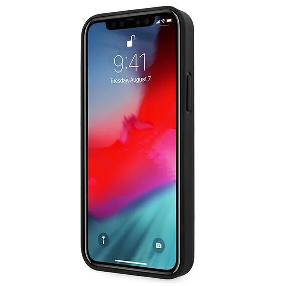 Ferrari FESAXHCP12LRE iPhone 12 Pro Max 6.7" red/red hardcase On Track Carbon Stripe | Techbox