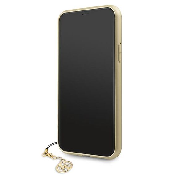 Guess GUHCN61GF4GGR iPhone 11 6.1" / Xr grey/gray hard case 4G Charms Collection - Uncategorized Cases (2) - Cases - Techbox