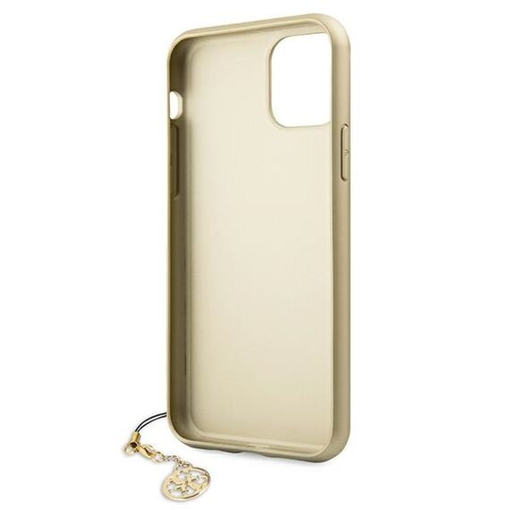 Guess GUHCN61GF4GGR iPhone 11 6.1" / Xr grey/gray hard case 4G Charms Collection - Uncategorized Cases (2) - Cases - Techbox