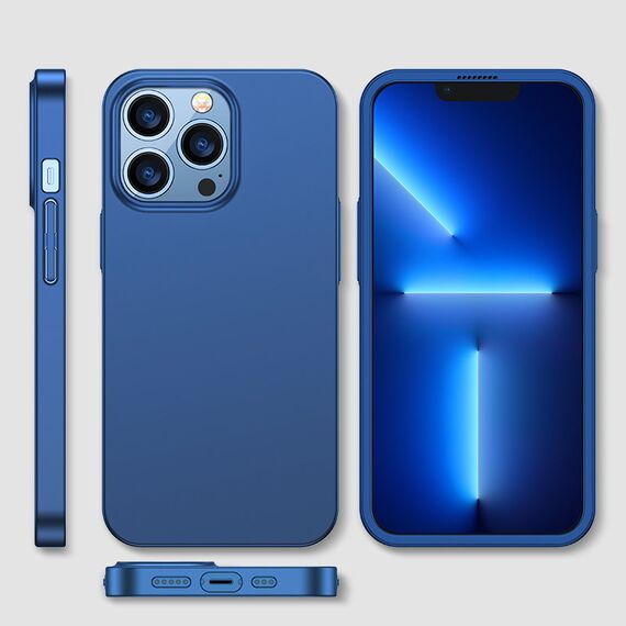 Joyroom 360 Full Case front and back cover for iPhone 13 Pro Max + tempered glass screen protector blue (JR-BP928 blue) | Techbox