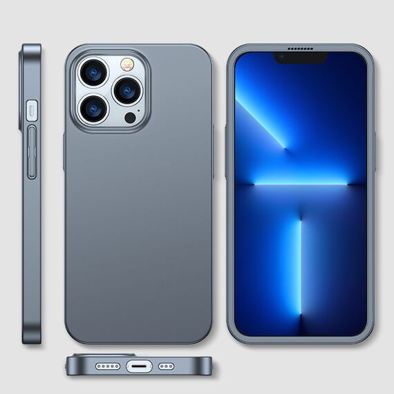 Joyroom 360 Full Case front and back cover for iPhone 13 Pro Max + tempered glass screen protector grey (JR-BP928 tranish) - Apple Cases - Cases - Techbox