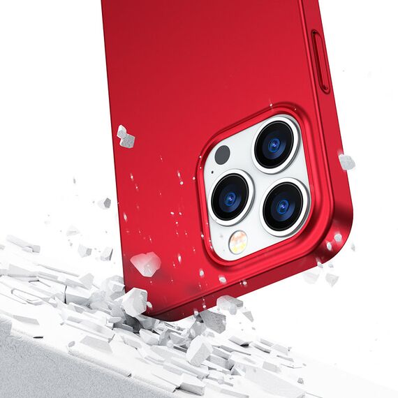 Joyroom 360 Full Case front and back cover for iPhone 13 Pro Max + tempered glass screen protector red (JR-BP928 red) - Apple Cases - Cases - Techbox