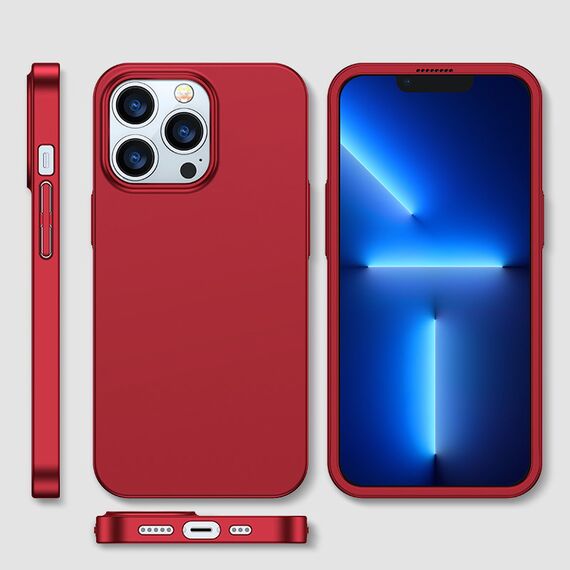 Joyroom 360 Full Case front and back cover for iPhone 13 Pro Max + tempered glass screen protector red (JR-BP928 red) - Apple Cases - Cases - Techbox
