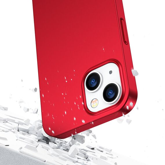 Joyroom 360 Full Case front and back cover for iPhone 13 + tempered glass screen protector red (JR-BP927 red) | Techbox