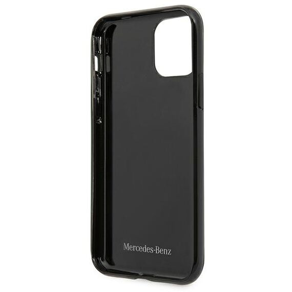 Mercedes MEHCN61ESPBK iPhone 11 6,1" / Xr czarny/black hardcase Silver Stars Pattern | Techbox