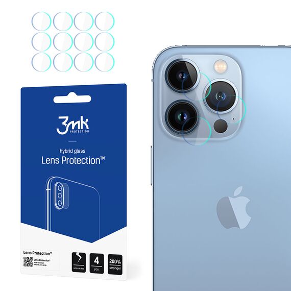 Camera glass for iPhone 13 Pro Max 7H for 3mk Lens Protection series lens | Techbox