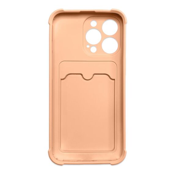 Card Armor Case Pouch Cover for iPhone 11 Pro Max Card Wallet Silicone Air Bag Armor Pink | Techbox