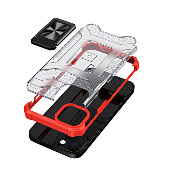 Crystal Ring Case Kickstand Tough Rugged Cover for iPhone 13 mini red - Apple Cases - Cases - Techbox
