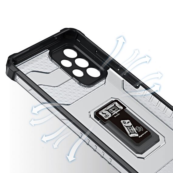 Crystal Ring Case Kickstand Tough Rugged Cover for Samsung Galaxy A72 4G green | Techbox