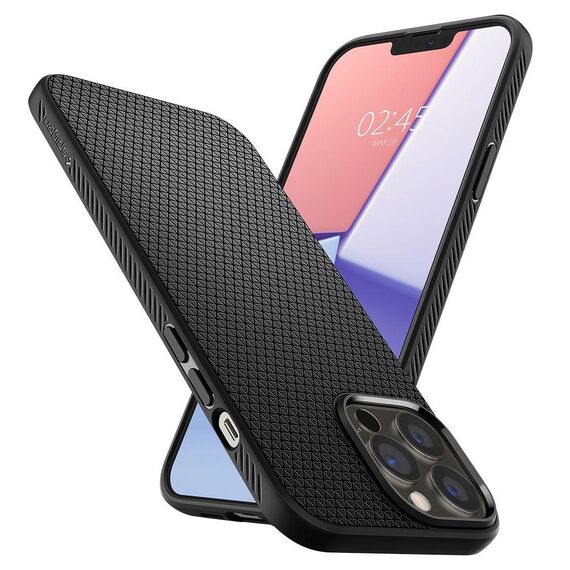 Spigen Liquid Air case cover for iPhone 13 Pro thin gel cover matte black - Apple Cases - Cases - Techbox
