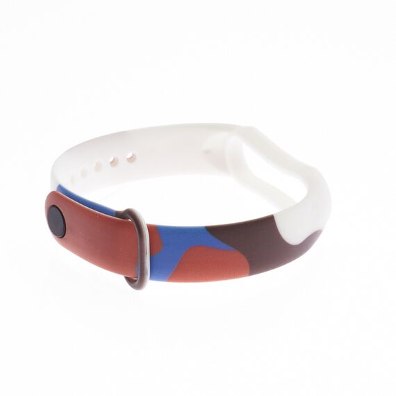 Strap Moro band for Xiaomi Mi Band 3 / 4 silicone strap watch bracelet pattern 8 | Techbox